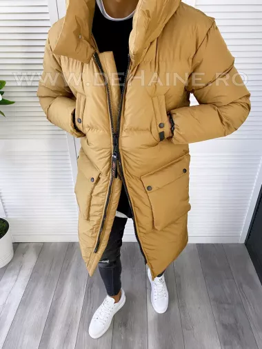 Geaca barbati groasa maro de iarna B6191 49-5 E